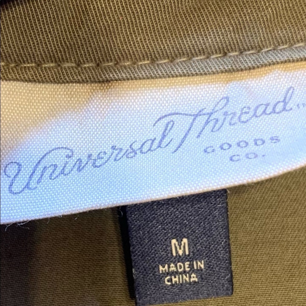 Universal Thread Army Green Utility Anorak Vest - Picture 10 of 10